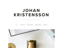 Tablet Screenshot of johankristensson.com